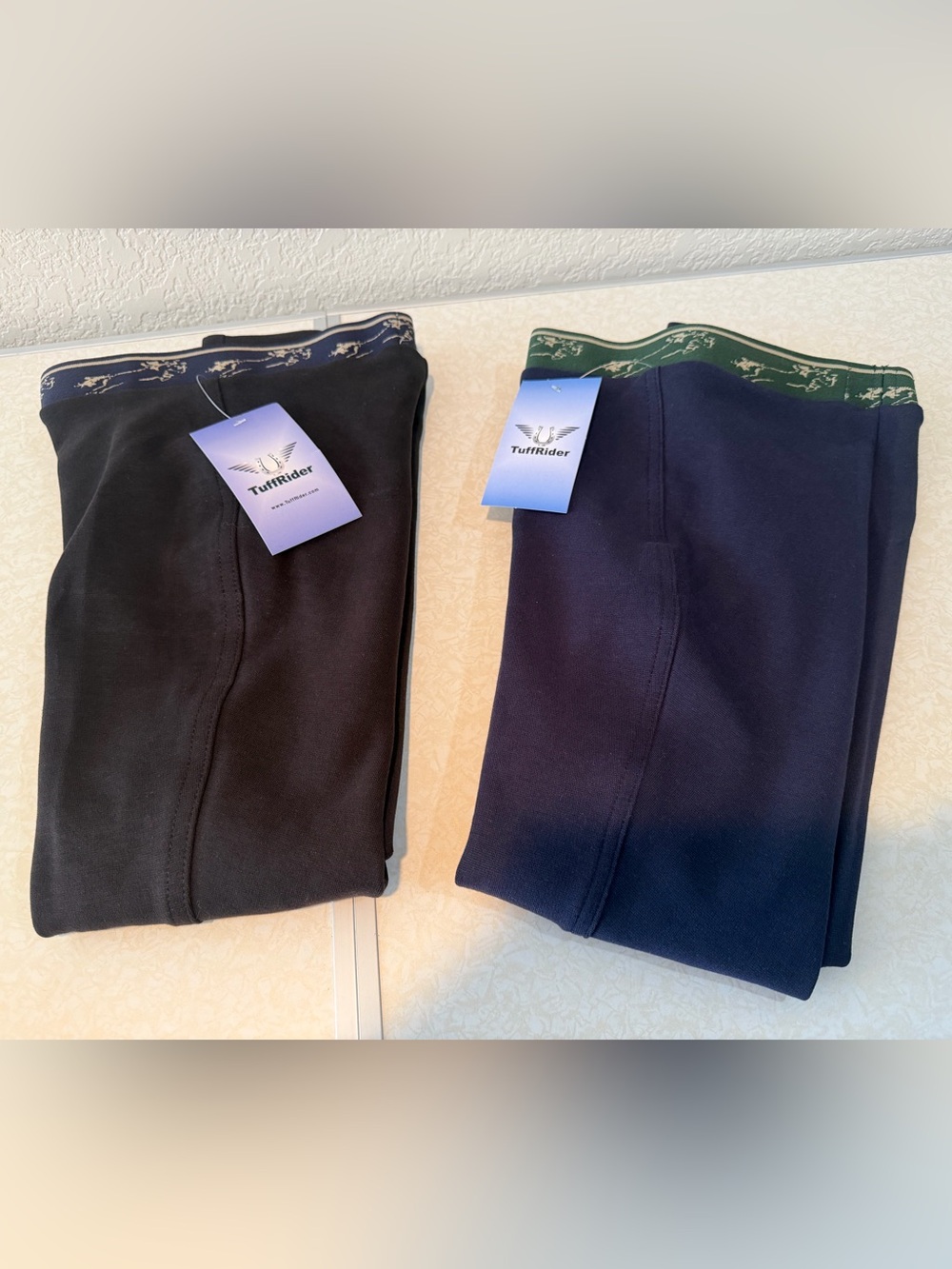 2 Pair TuffRider Cotton Schoolers Horse Riding Pants Breeches